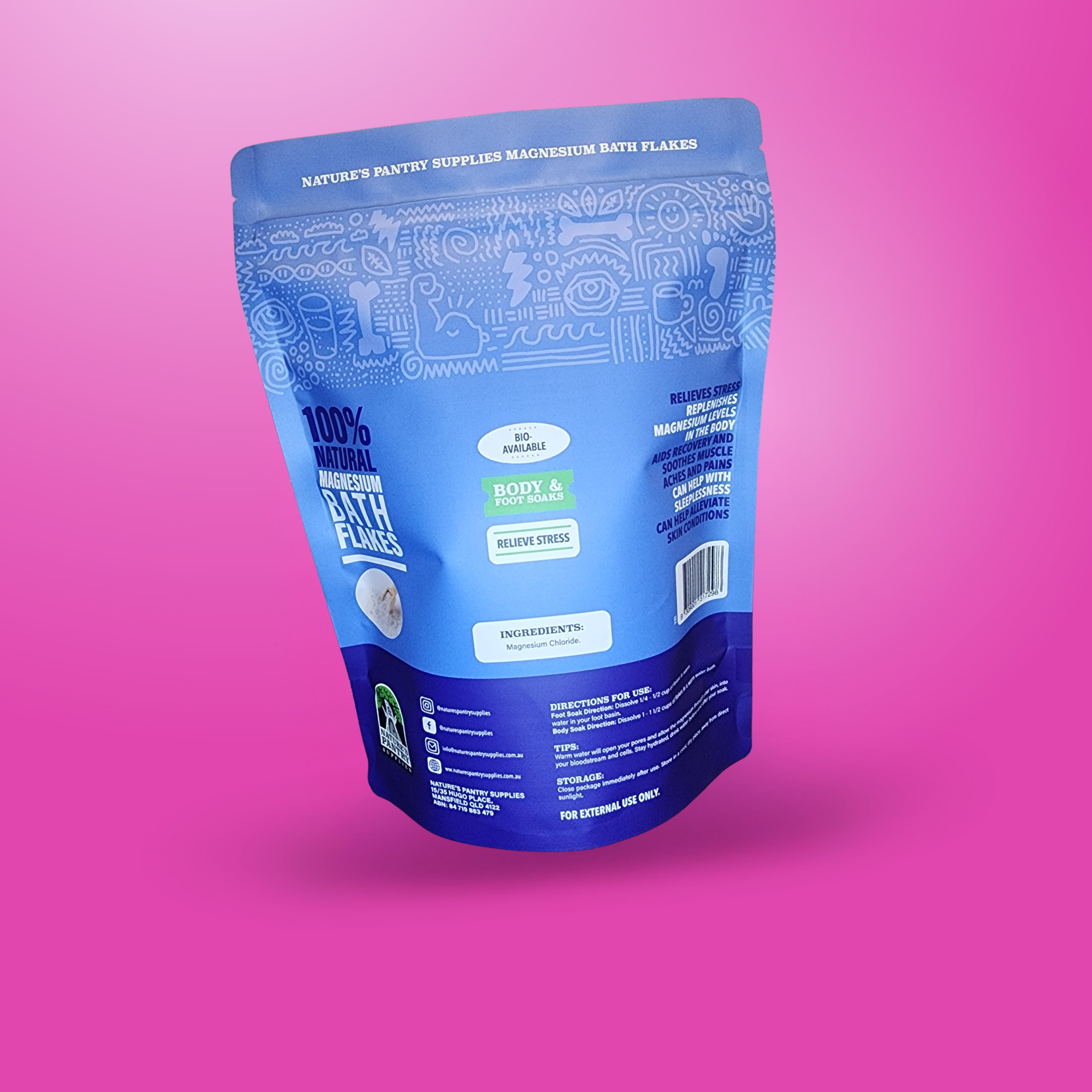 Magnesium Bath Flakes 1kg