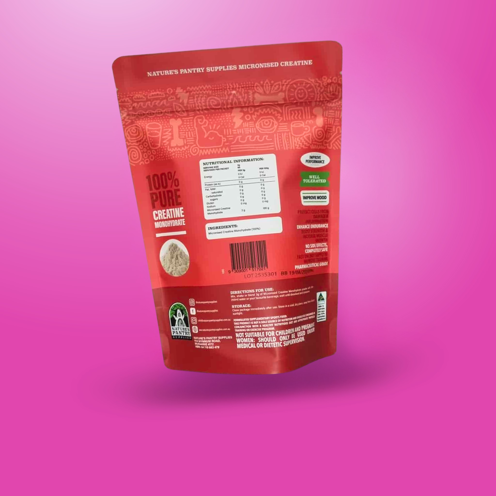 Pure Creatine Monohydrate