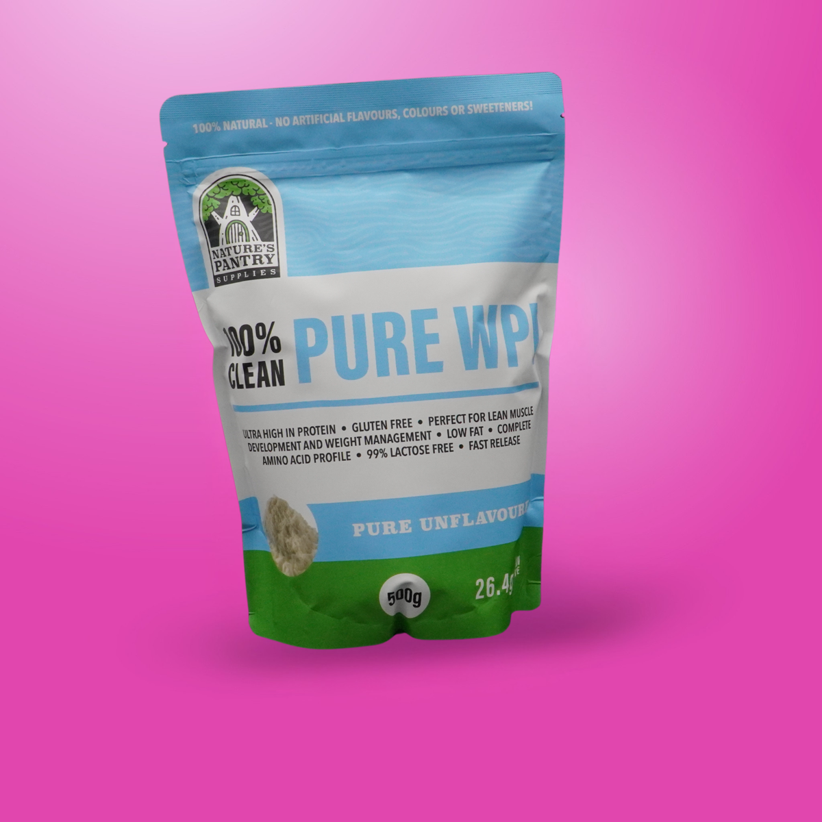 Whey Protein Isolate Powder Unflavoured (WPI)
