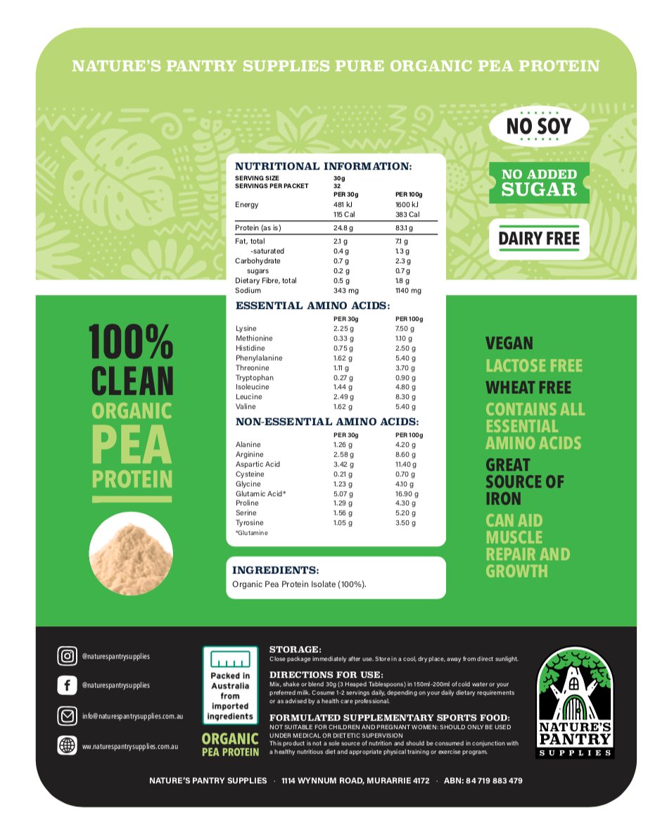 Organic Pea Protein