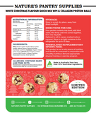 Limited Edition White Christmas Quick Mix Collagen Protein Balls